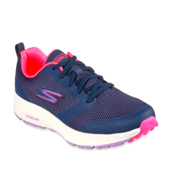 Skechers Shoes - Skechers Black and Pink Athletic Shoes Goga Mat Air Cooled